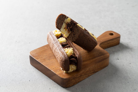 sweets cookie bakery Korean food dishの写真素材