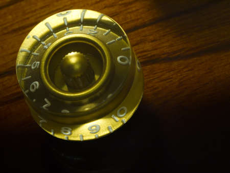 Guitar volume knob