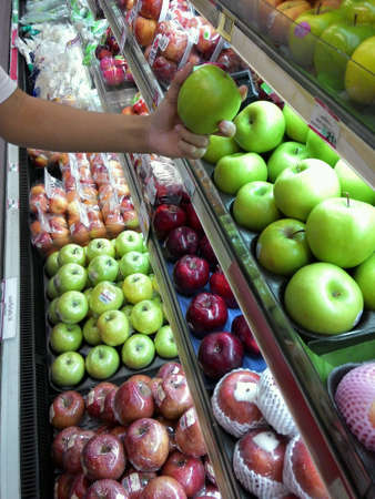 Shopping green appleの素材