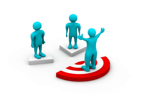 Target audienceの写真素材