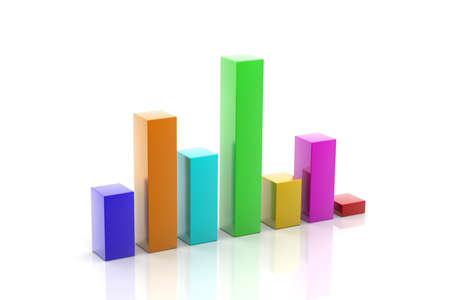 Business graphの写真素材