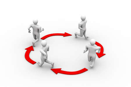 Business networkの写真素材