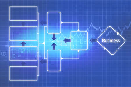 Business network	の写真素材
