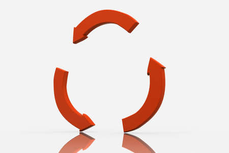 Recycle symbolの写真素材