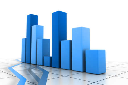Business graph   business growth concept 	の写真素材