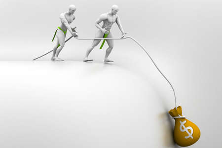 Teamwork conceptの写真素材