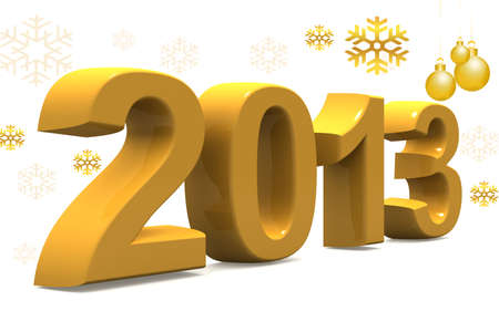 Happy new year 2013	の写真素材