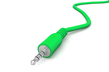 Jackplug isolated on the white background
