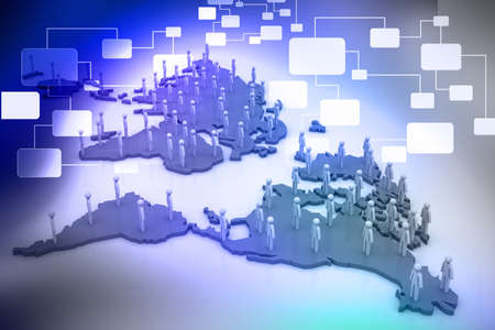 global business concept の写真素材