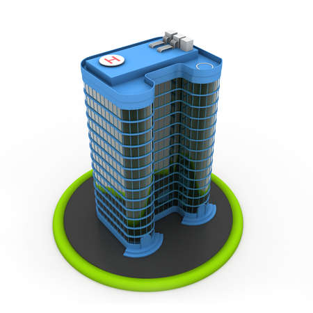 modern project of buildingの写真素材