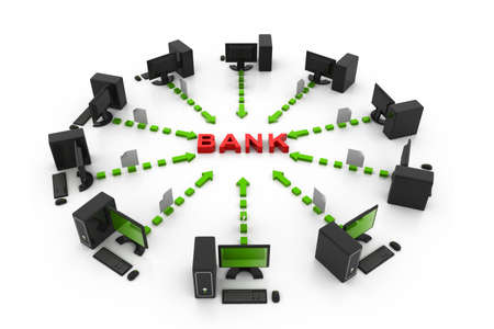 Computer networkの写真素材