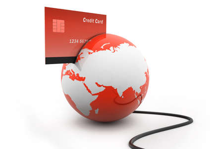 Online payments conceptの写真素材