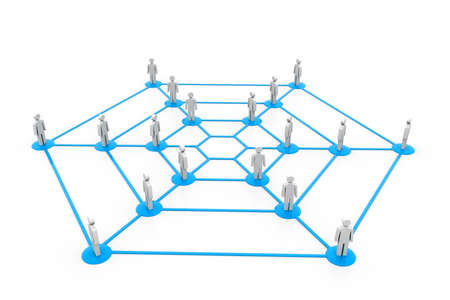 Spiral Business Networkの写真素材