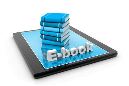 E-bookの写真素材