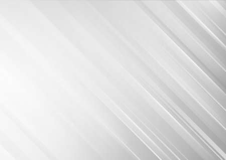 Diagonal lines and light on gray gradient abstract background. Vector illustrationのイラスト素材
