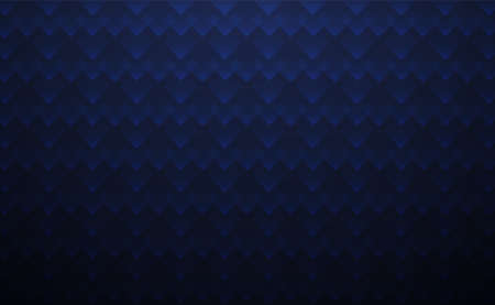 Geometric shape gradient on dark blue abstract background. Vector illustrationのイラスト素材