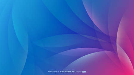 Abstract colorful background with curve and light composition. Vector illustrationのイラスト素材