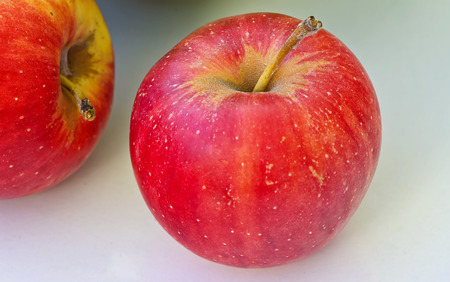 Red apples,closeup view