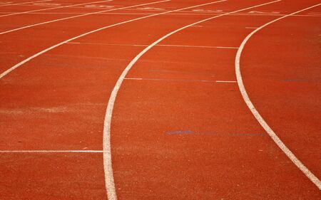 Running track for the athletes backgroundの写真素材