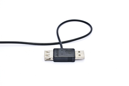 USB in and Outの写真素材