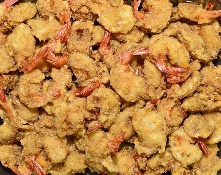Breaded shrimpの写真素材