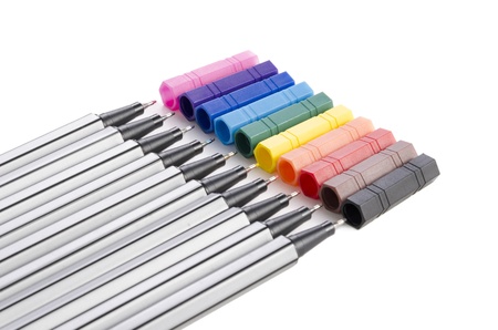 colorful penの写真素材