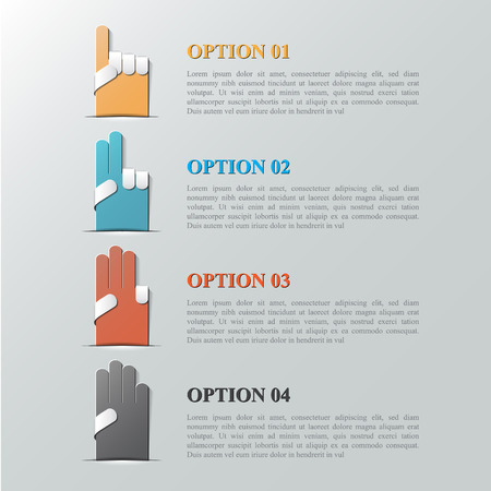 Infographic design template vector  のイラスト素材