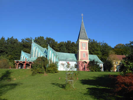 Catholic Church of St.Jacob in thal, Graz,  Austriaの写真素材