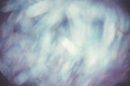 silvery blue highlights winter abstract blurred backgroundの写真素材