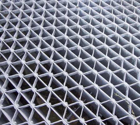 Sewer Gratingの写真素材