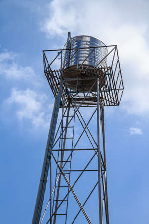 community public water towerの写真素材