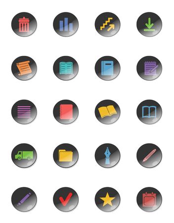 illustration of web design icon collectionのイラスト素材