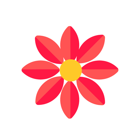 Flowers icon vector isolated on white background for your web and mobile app design, Flowers logo conceptのイラスト素材
