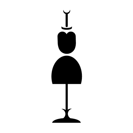 Feminine fashion icon vector isolated on white background for your web and mobile app design, Feminine fashion logo conceptのイラスト素材