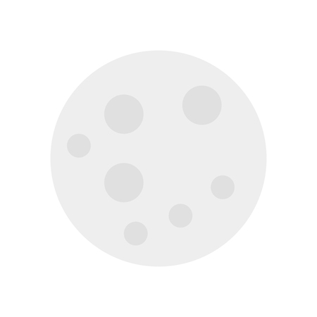 Moon icon vector isolated on white background for your web and mobile app design, Moon logo conceptのイラスト素材