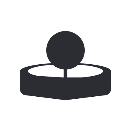 Head mirror icon vector isolated on white background for your web and mobile app design, Head mirror logo conceptのイラスト素材