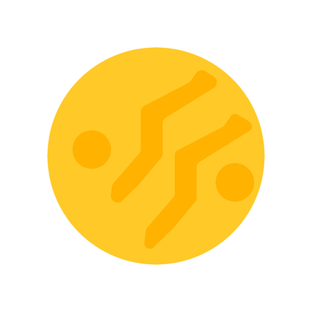 Planet icon vector isolated on white background for your web and mobile app design, Planet conceptのイラスト素材