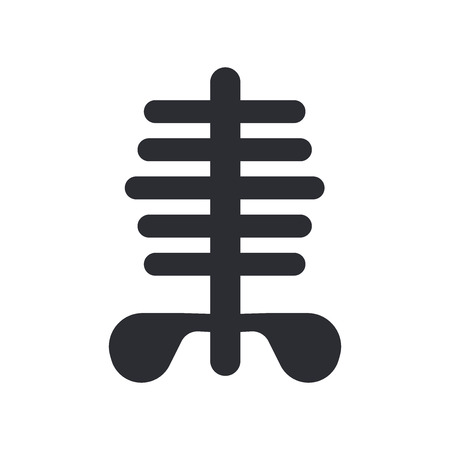 Hair tool icon vector isolated on white background for your web and mobile app design, Scissors conceptのイラスト素材