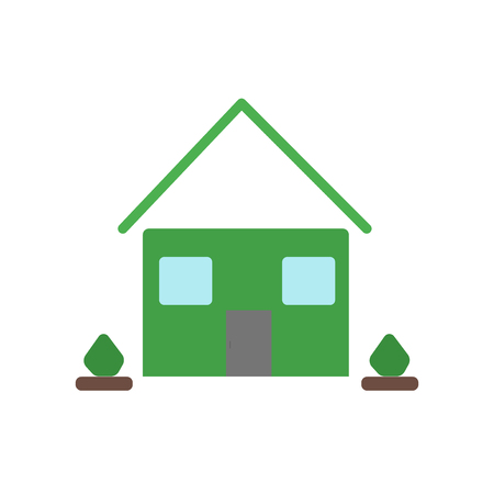 Greenhouse icon vector isolated on white background for your web and mobile app design, Greenhouse logo conceptのイラスト素材