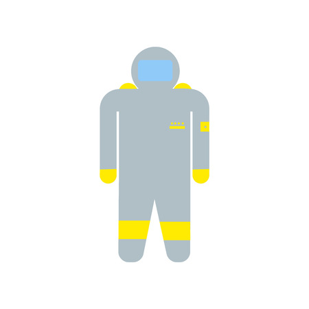 Astronaut icon vector isolated on white background for your web and mobile app design, Astronaut logo conceptのイラスト素材