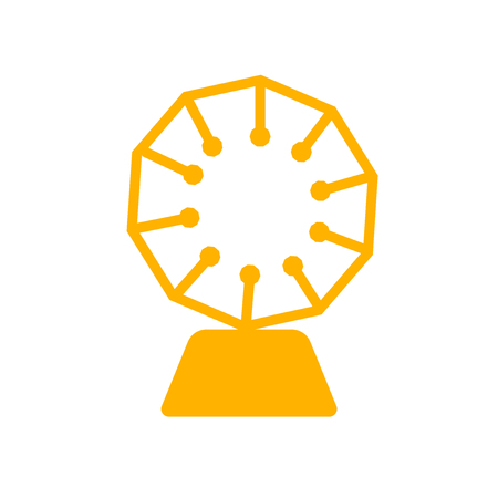 Stargate icon vector isolated on white background for your web and mobile app design, Stargate logo conceptのイラスト素材