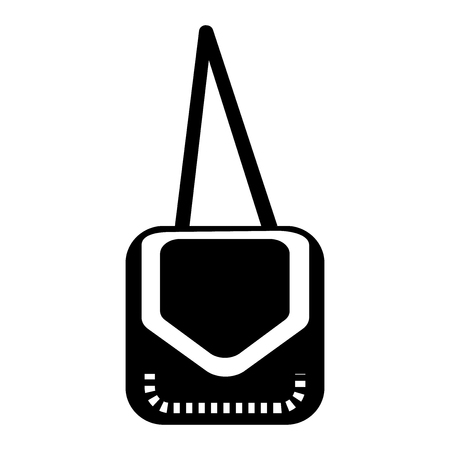 Handbag of female icon vector isolated on white background for your web and mobile app design, Handbag of female logo conceptのイラスト素材