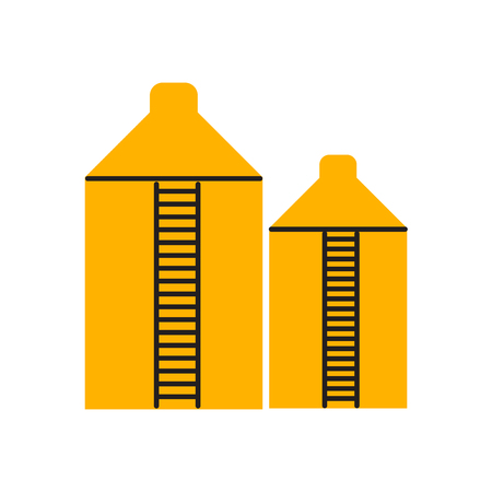 Silo icon vector isolated on white background for your web and mobile app design, Silo logo conceptのイラスト素材