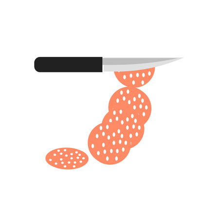 Chop icon vector isolated on white background for your web and mobile app design, Chop logo conceptのイラスト素材