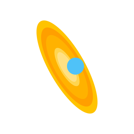 Galaxy icon vector isolated on white background for your web and mobile app design, Galaxy logo conceptのイラスト素材