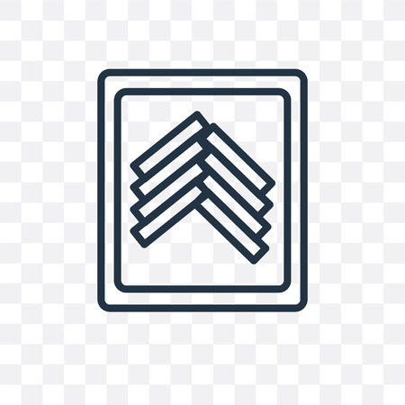 Parquet vector icon isolated on transparent background, Parquet logo conceptのイラスト素材