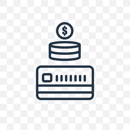 Shopping bag vector icon isolated on transparent background, Shopping bag  conceptのイラスト素材