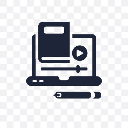 blended learning transparent icon. blended learning symbol design from Education collection.のイラスト素材