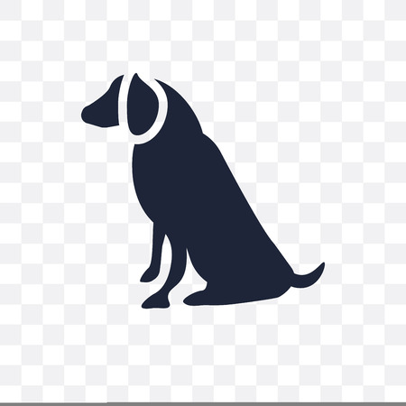 American Water Spaniel dog transparent icon. American Water Spaniel dog symbol design from Dogs collection. Simple element vector illustration on transparent background.のイラスト素材