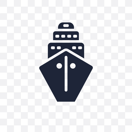 Vector of Cargo Ship Front View - ID:1-114880019 - Royalty Free Image ...